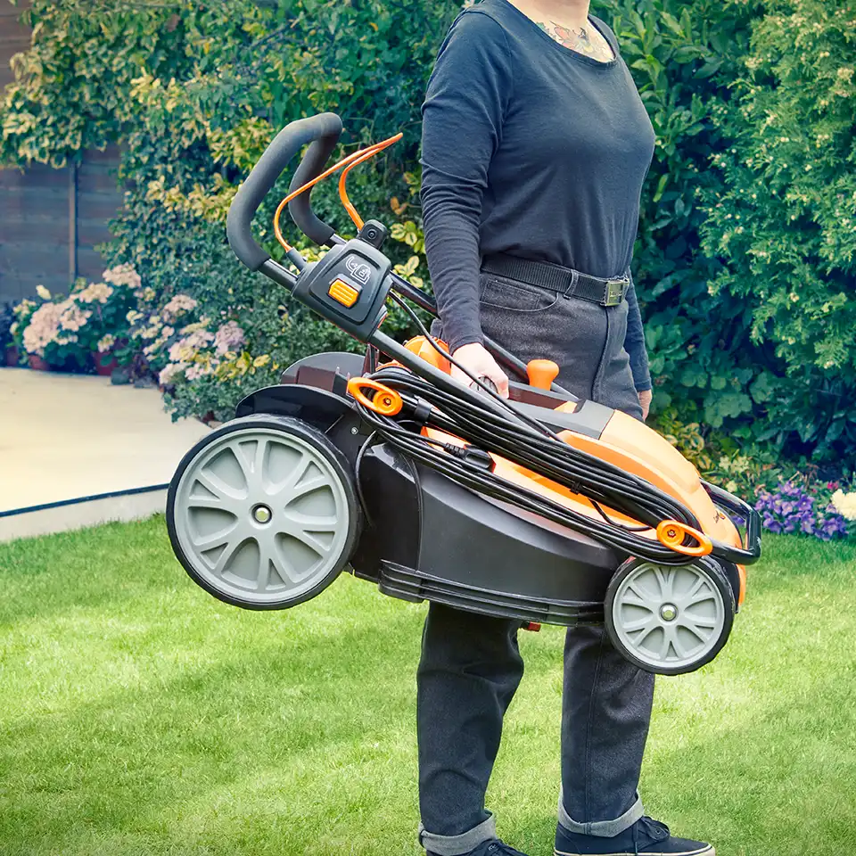 LawnMaster 1800W 40cm | Electric Lawnmower with 25cm Grass Trimmer Set - Image 9
