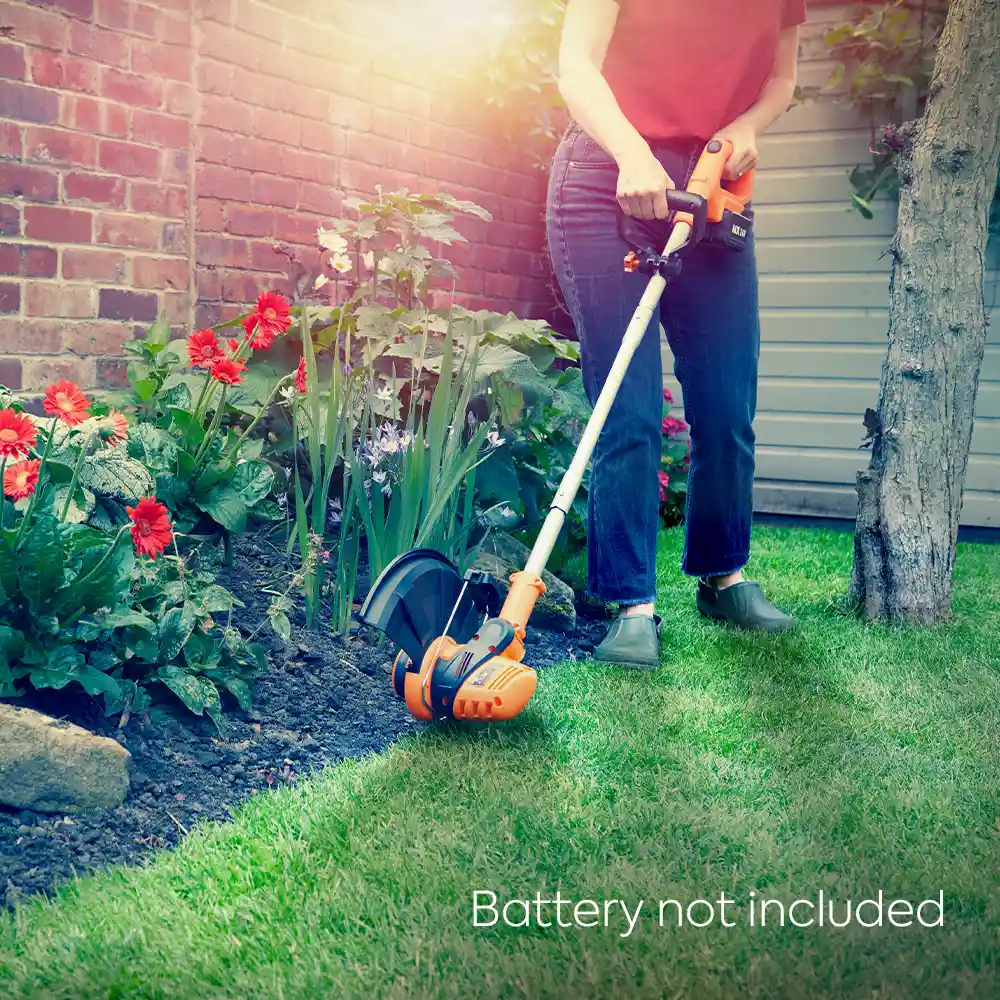 LawnMaster MX 24V 25cm Cordless Grass Trimmer | Battery Not Included - Image 3