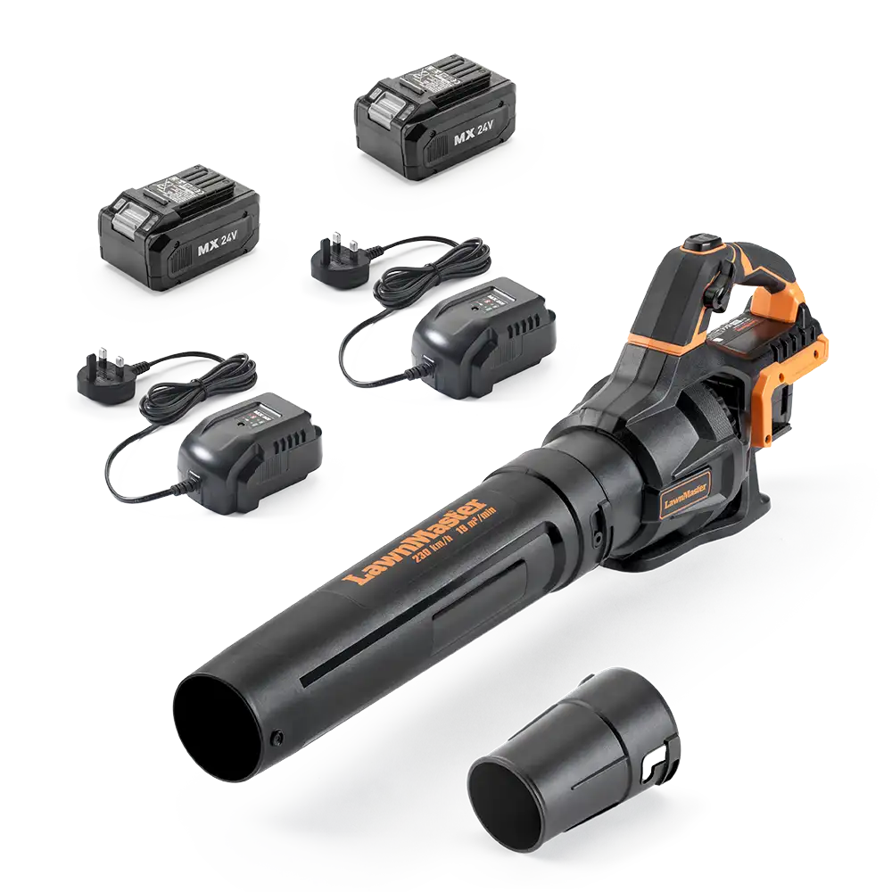 LawnMaster 48V Axial Cordless Leaf Blower | With Batteries - Image 8